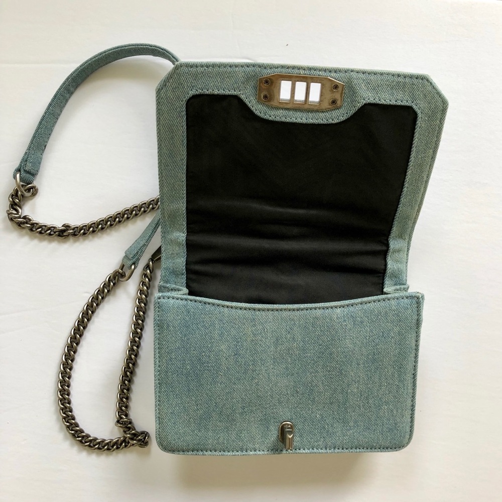 Rebecca Minkoff Embroidered Denim Crossbody - Picture 4 of 8